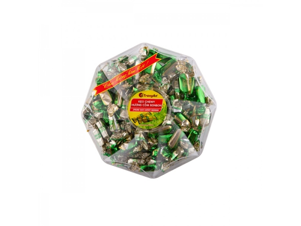 KẸO CHEWY CỐM HỘP TRÒN 300g